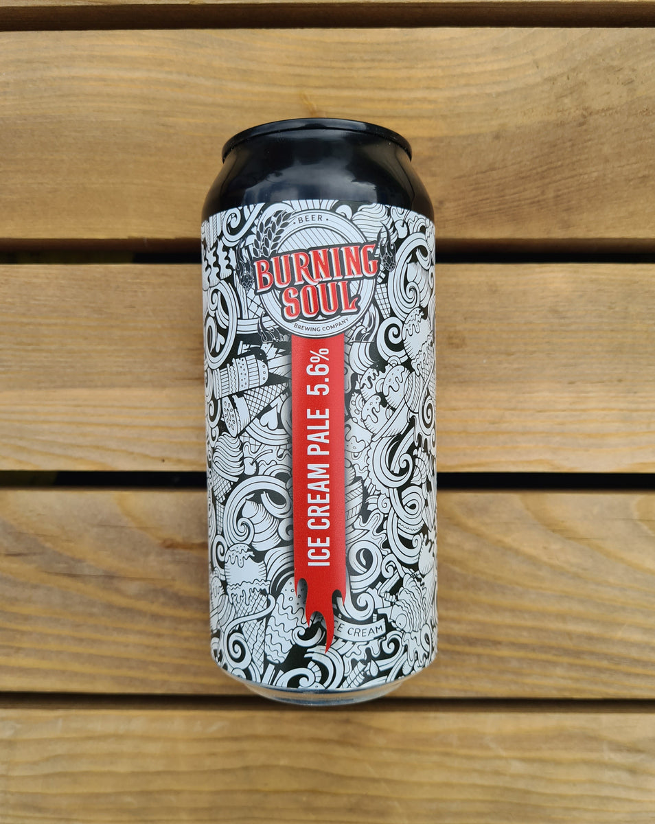 Ice Cream Pale Ale 440ml Can (5.6 abv) Burning Soul