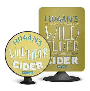 Hogans Wild Elder Cider (4.0% abv) 500ml